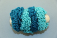 Turquoise Large Pull Puff